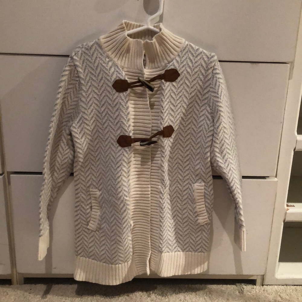 Ike new toggle mock turtle sweater